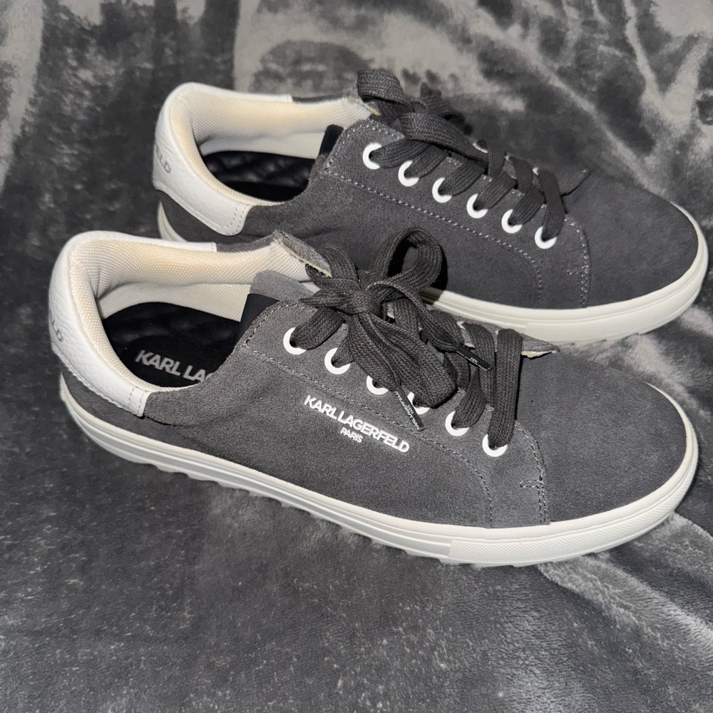 Karl Lagerdiel grey shoes